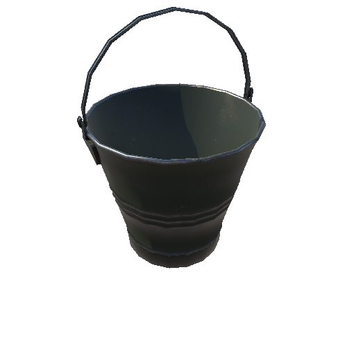 Steel Bucket Green